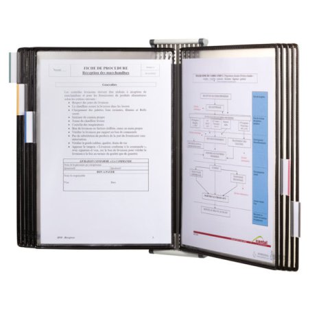 Tarifold 414507 document display carousel Wall Portrait A4