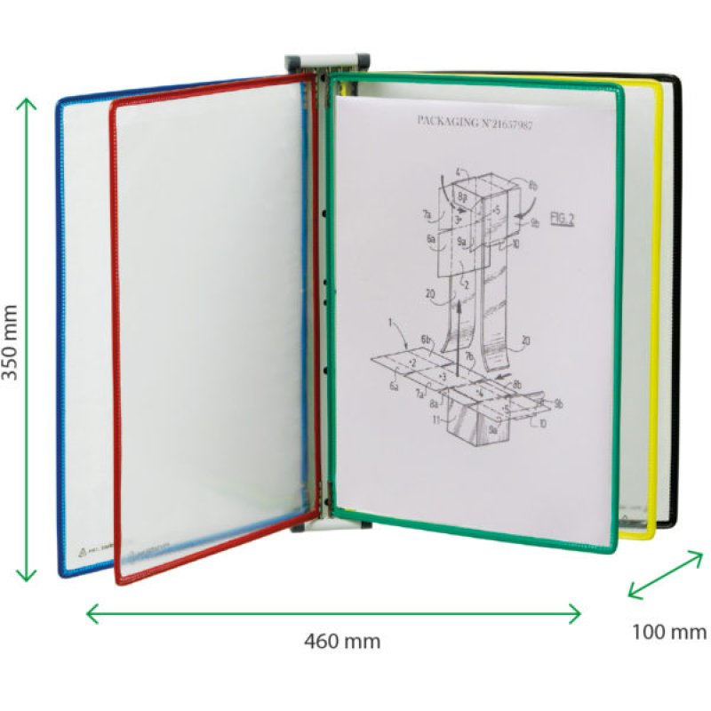 Tarifold 414609 document display carousel Wall Portrait A4