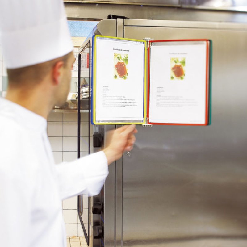 djois by tarifold Kit mural magnétique, A4, équipé