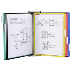 djois by tarifold Kit mural magnétique, A4, équipé