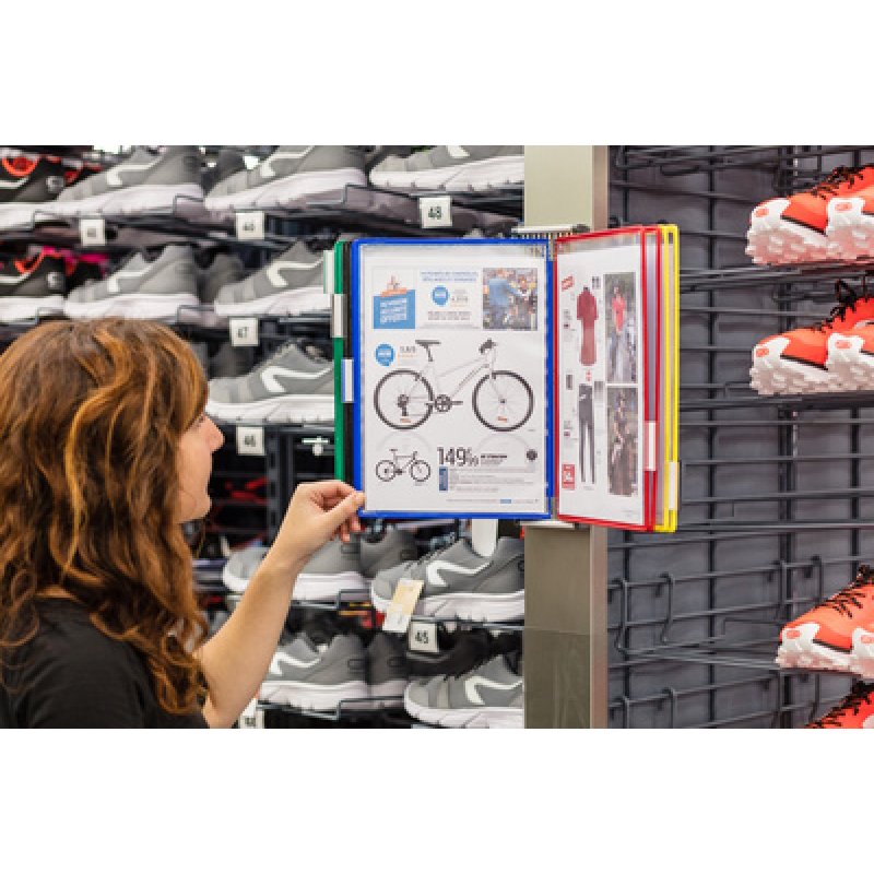 djois by tarifold Kit mural magnétique, A4, équipé