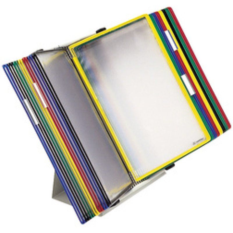 djois by tarifold Kit pupitre métal, avec 10 poches à pivots