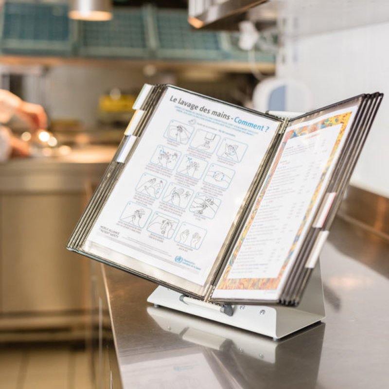 Tarifold 434109 document display carousel Desk/Wall Portrait A4