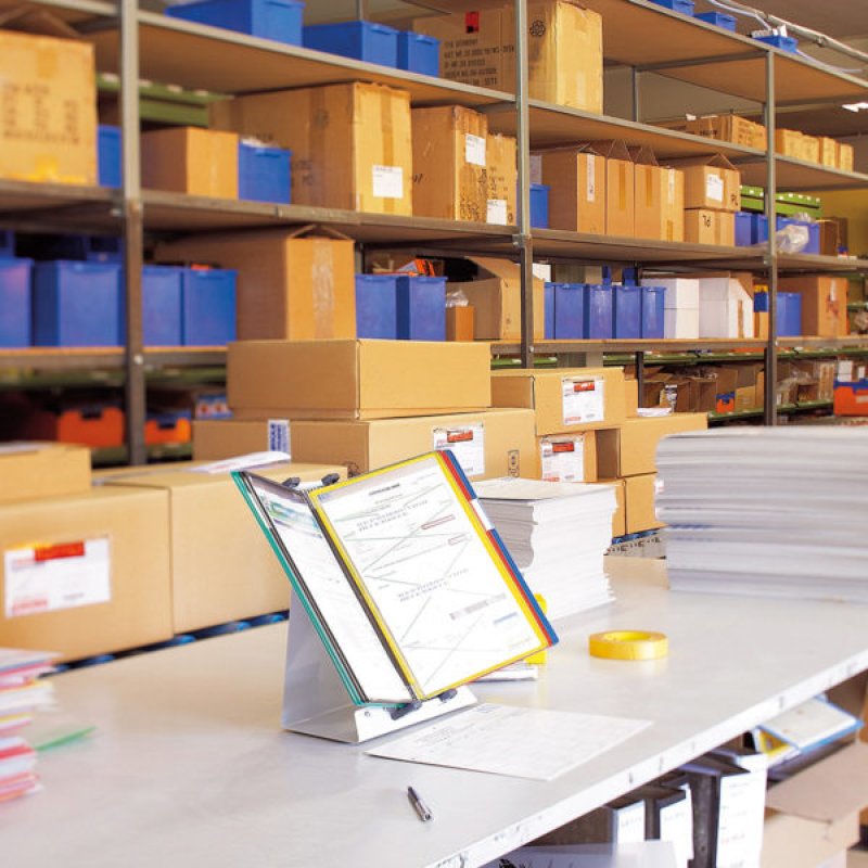 djois by tarifold Kit pupitre métal, avec 30 poches à pivot