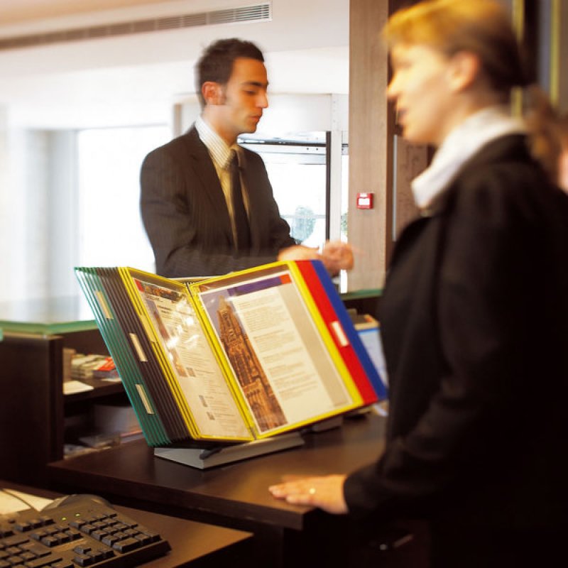 Tarifold 434309 document display carousel Desk/Wall Portrait A4