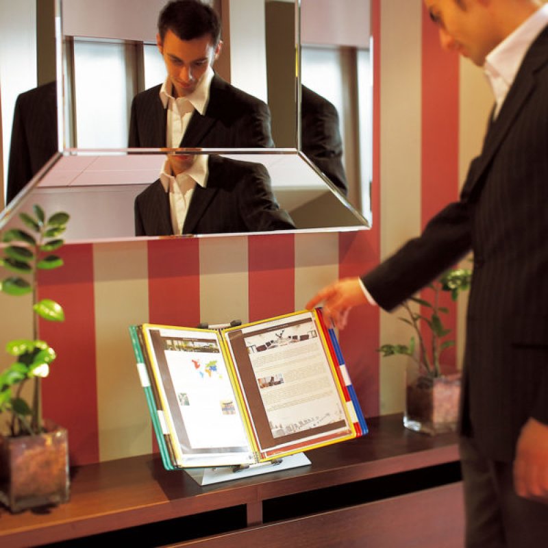 Tarifold 434309 document display carousel Desk/Wall Portrait A4