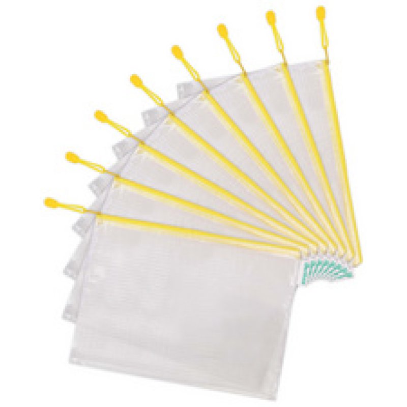 djois by tarifold Pochette à zip ZIPPER, A4, PVC, vert