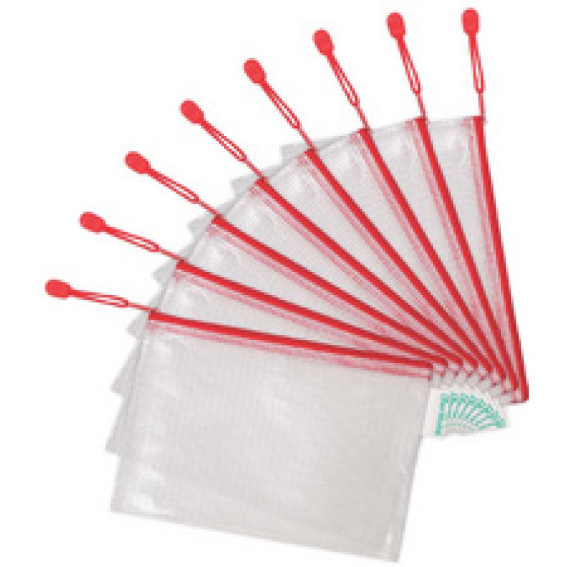 djois by tarifold Pochette à zip ZIPPER, A5, PVC, jaune