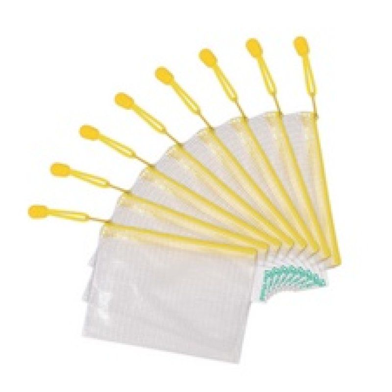 djois by tarifold Pochette à zip ZIPPER, A6, PVC, jaune