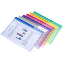 djois by tarifold Pochette à documents A4, PP, transparent