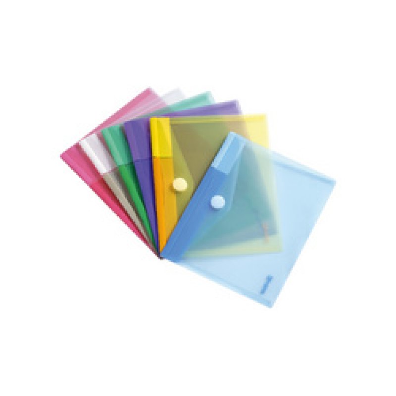 djois by tarifold Pochette à documents A4, PP, transparent