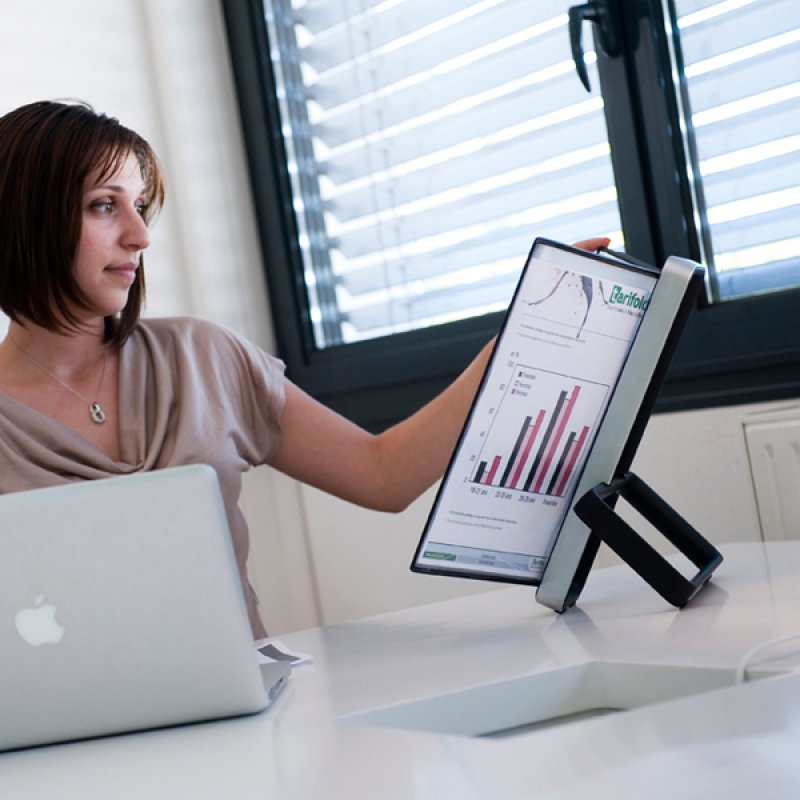 Tarifold VEO Desk porte-documents pivotant mural Bureau Portrait A4