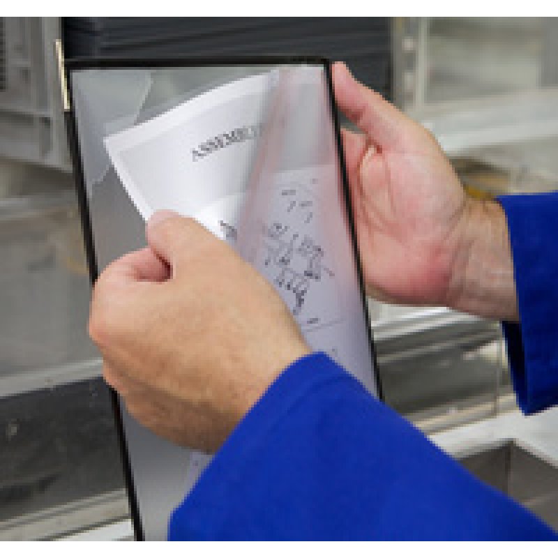 djois by tarifold Kit mural d'affichage PRO, A4, équipé