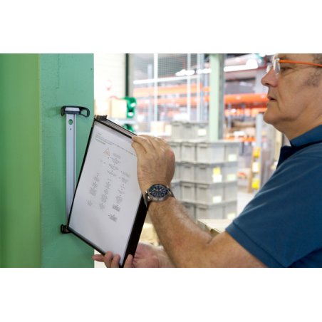 djois by tarifold Kit mural d'affichage PRO, A4, équipé