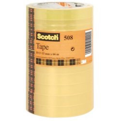 3M 5081566 stationery tape 66 m Transparent 10 pc(s)