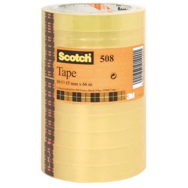 3M 5081566 stationery tape 66 m Transparent 10 pc(s)
