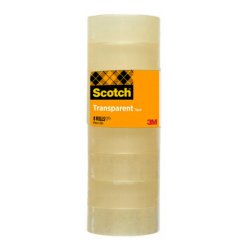 Scotch 7100213205 stationery tape 33 m Acrylic, Polypropylene (PP) Transparent 8 pc(s)