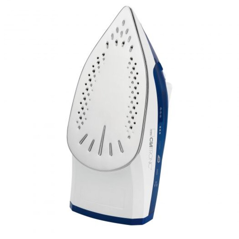 Clatronic DB 3704 Steam iron Stainless Steel soleplate 2200 W Blue, White