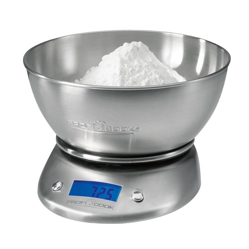 PROFI COOK Balance de cuisine PC-KW 1040, acier inoxydable