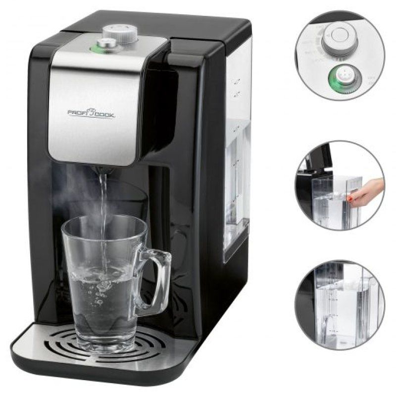 ProfiCook PC-HWS 1168 Black 2.2 L