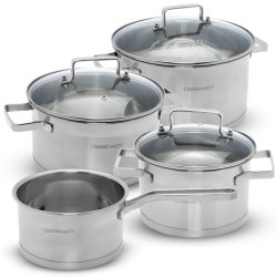 classbach Set de casseroles C-KTS 4016, 7 pièces, acier