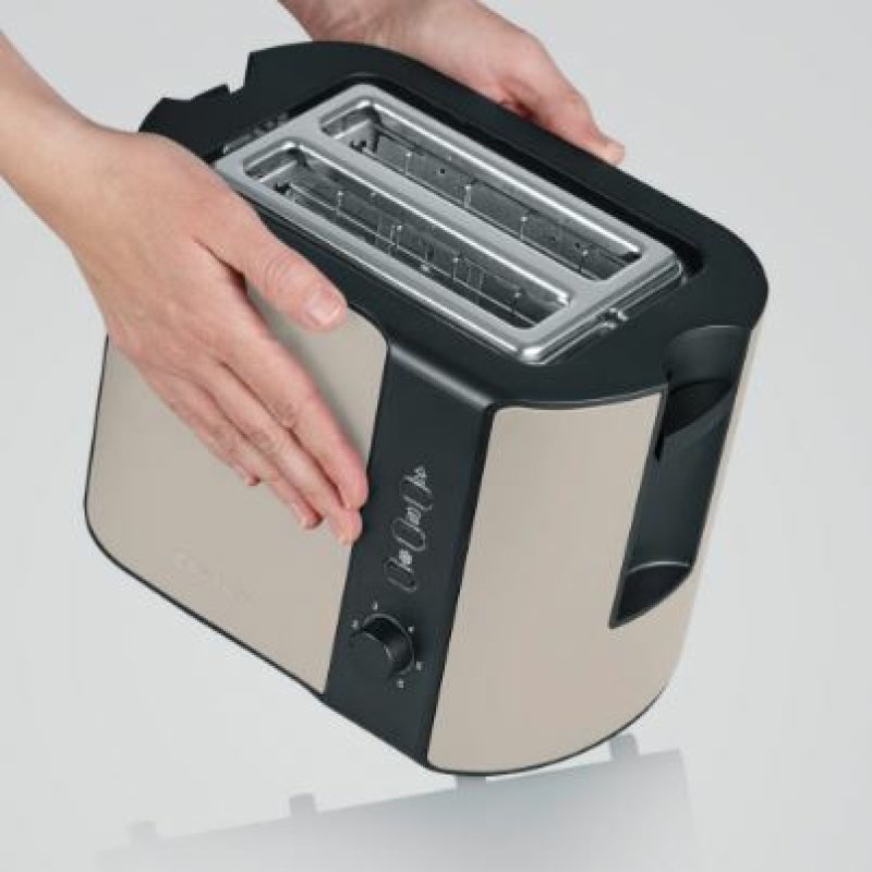 SEVERIN Grille-pain 2 tranches AT 9576, Dusty Beige