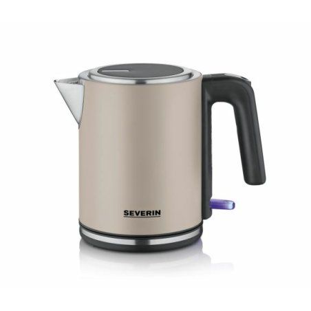 Severin WK 9577 electric kettle 2400 W Beige, Black