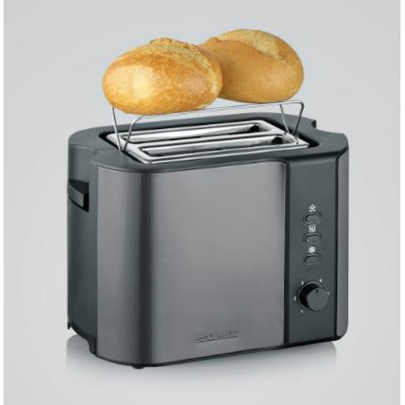 Severin AT 9573 grille-pain 2 part(s) 800 W Anthracite, Noir