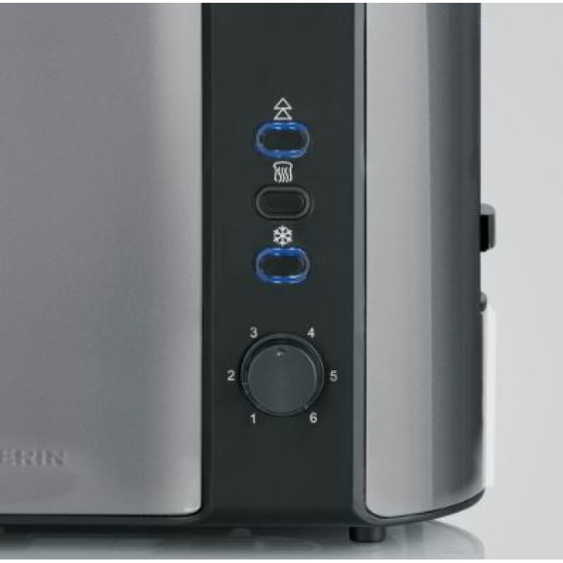 Severin AT 9573 grille-pain 2 part(s) 800 W Anthracite, Noir