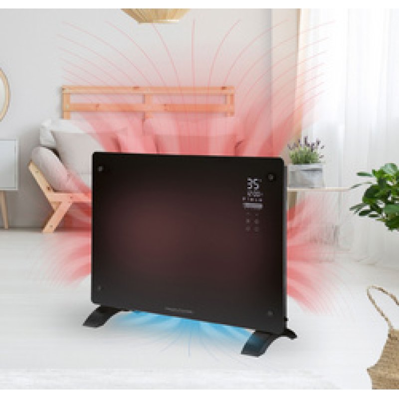 ProfiCare PC-GKH 3118 Indoor Black 1500 W Quartz electric space heater