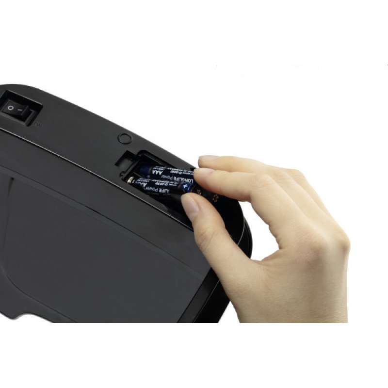 DURABLE Poubelle automatique "NO TOUCH", 6 litres, argent