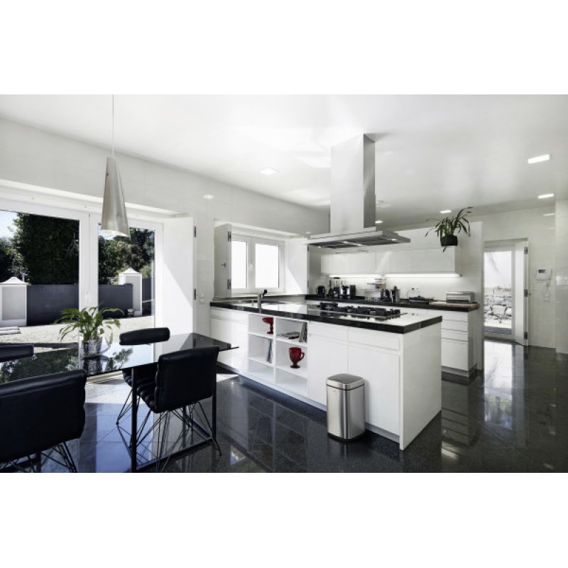 Durable TOUCH 12L Rectangular Stainless steel Silver, Black