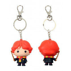HARRY POTTER - Rubber Figure Keychain - Ron Weasley