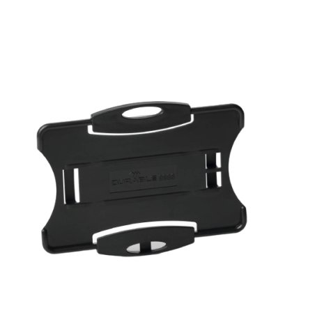 DURABLE Porte-badge "ECO", pour 2 badges, noir