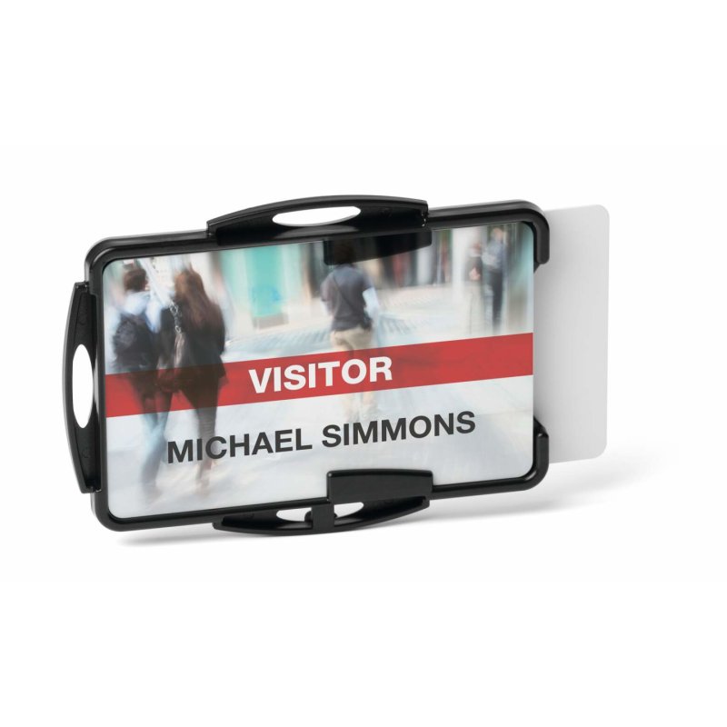 Durable 898910 identity badge/badge holder Plastic