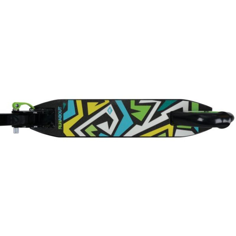 Schildkröt Funsports RunAbout Jeunesse Scooter classique Noir, Vert