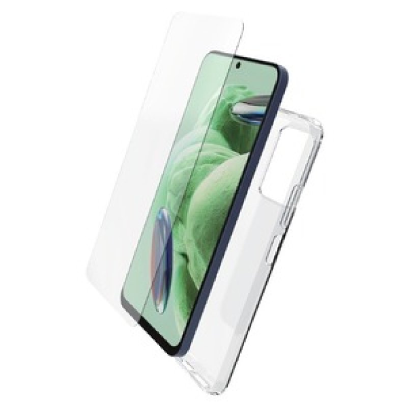 STARTER PACK COQUE SOUPLE VERRE TREMPE XIAOMI REDMI NOTE 12 5G