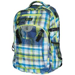 WHEEL BEE Sac à dos de loisirs Generation Z, bleu/vert/blanc