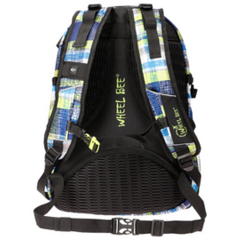 WHEEL BEE Sac à dos de loisirs Generation Z, bleu/vert/blanc