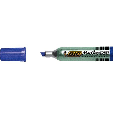 BIC Marking Onyx 1481 permanent marker Chisel tip Blue
