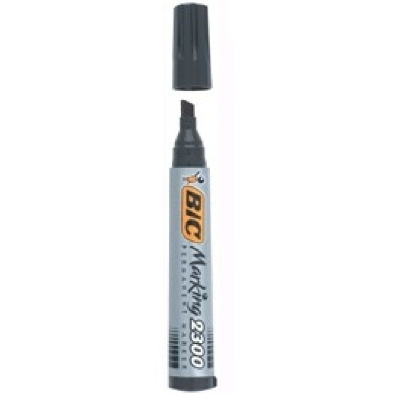 BIC Marking 2300 permanent marker Chisel tip Black