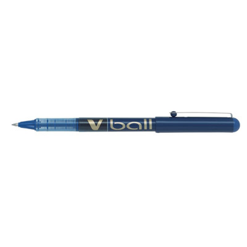 PILOT Stylo roller V Ball VB7, pointe métal, bleu