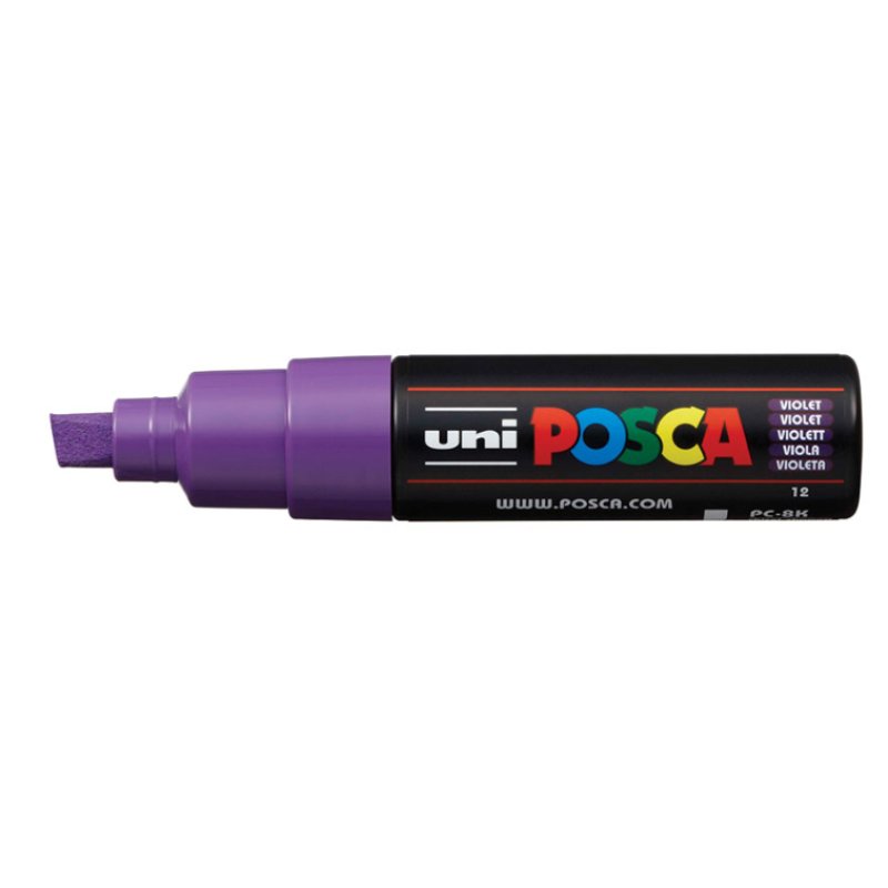 POSCA Marqueur à pigment PC-8K, violet