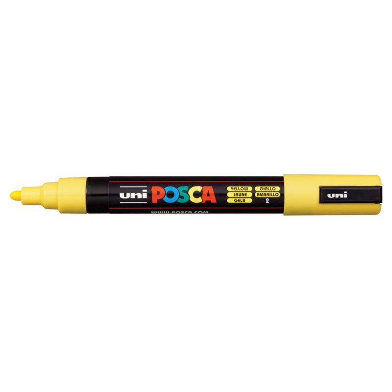 POSCA PC-5M Jaune