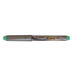 PILOT Stylo plume V-Pen Silver, vert