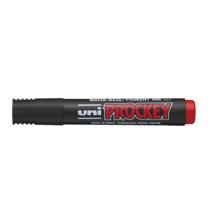 uni-ball Marqueur permanent PROCKEY PM-122, rouge