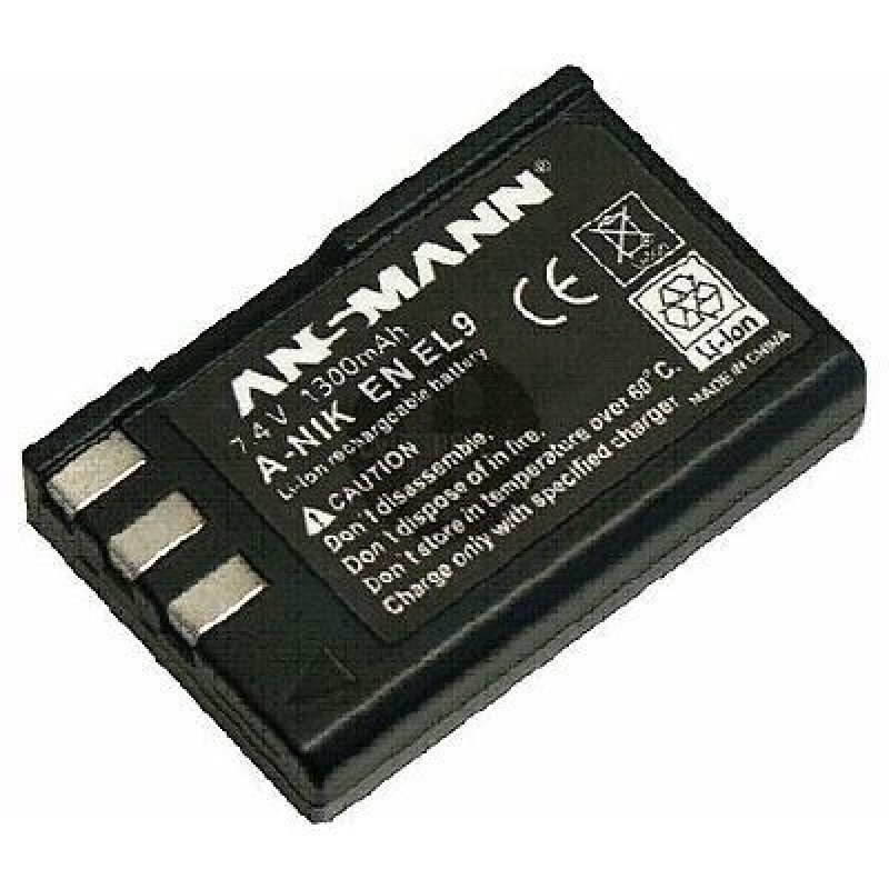 Ansmann A-Nik EN EL 9 Lithium-Ion (Li-Ion) 1000 mAh