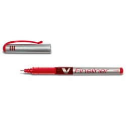 Pilot SV-VPP V- fineliner Red