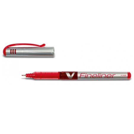 PILOT Stylo feutre Fineliner, rouge