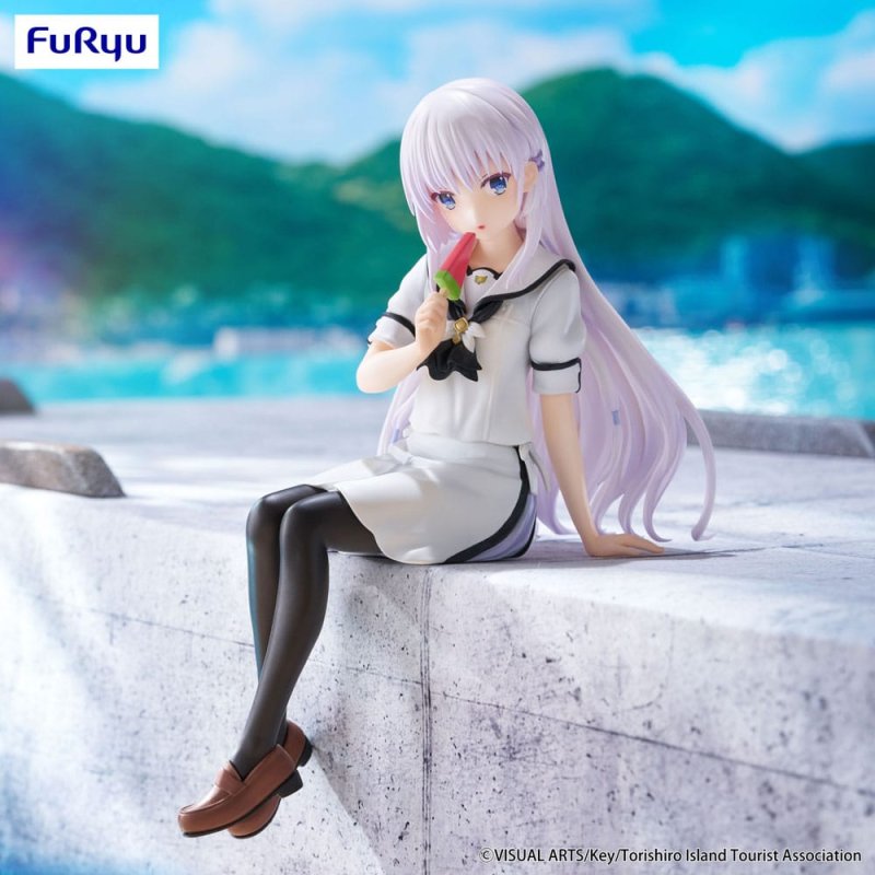 Summer Pockets statuette PVC Noodle Stopper Shiroha Naruse 15 cm